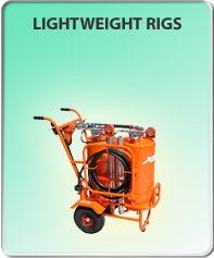 Lightweight Compressor Washing Rigs